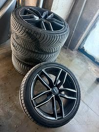 Cerchi in lega da 18 mak audi/volkswagen con gomme