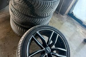 Cerchi in lega da 18 mak audi/volkswagen con gomme