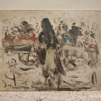 Dipinto - Alvaro Danti - Al mercato