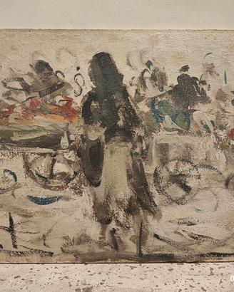 Dipinto - Alvaro Danti - Al mercato