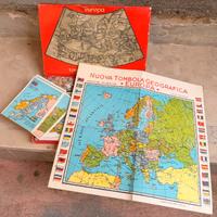 La Tombola Geografica Gioco Da Tavolo Anni 50 Old