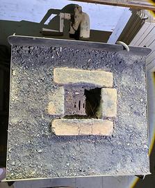 Forgia d’epoca anni ’60 con soffiatore – vintage