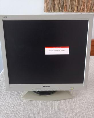 Monitor Philips 17" LCD – Modello 170S4 – Funziona