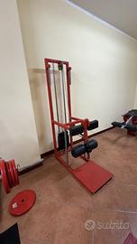 Macchine gambe + cyclette e stepper