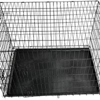 Gabbia per Cane kennel metallo 108 x 72 x H 77 cm