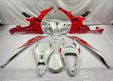 CARENA COMPLETA ORIGINALE ROSSO E BIANCO PER YAMAH