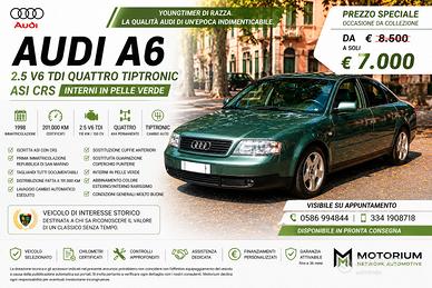 AUDI A6 2.5 V6 TDI QUATTRO TIPTRONIC ASI CRS • Int