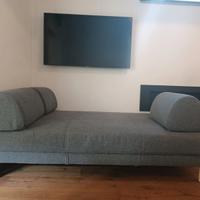 IKEA FLOTTEBO 120x200 cm – Grigio, letto spazioso