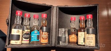 Confezione vintage grappe Mazzetti d'Altavilla.