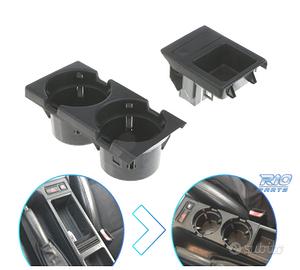 SUPPORTO PORTA BICCHIERI E MONETE PER BMW E46
