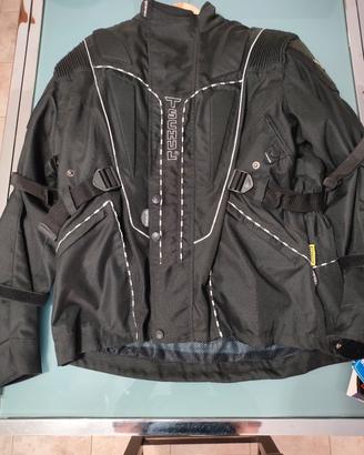 tuta moto completa due pezzi marca Tschul. Nuova
