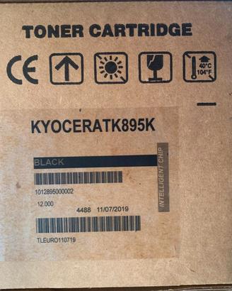 Kyocera TK-895 k Nero per Kyocera FS c 8520 8525