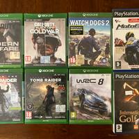 Lotto videogiochi Xbox one / Play Station 2