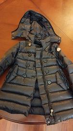 giacca bimba Moncler blu scuro