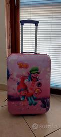 valigia trolley per bambini Trolls