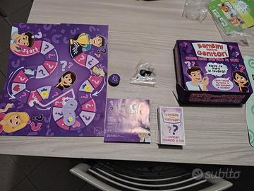 bambini contro genitori gioco da tavolo famiglia 