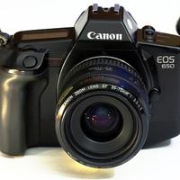 MACCHINA FOTOGRAFICA CANON EOS650 ANALOGICA OBI