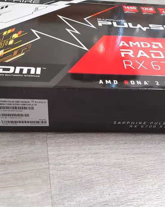 scheda video Sapphire Pulse AMD Radeon RX 6700 XT