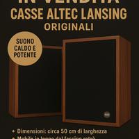 Casse Altec Lansing originali 🖤
