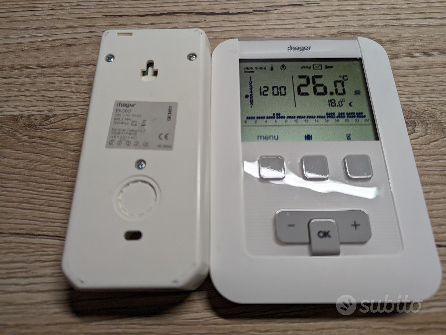 Termostato radio Hager EK560 - Elettrodomestici In vendita a Ravenna