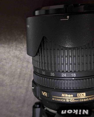 obiettivo Nikon DX AF-S NIKKOR 18-105 mm VR