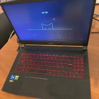 Msi katana gf66 rtx3060 i7-12th generation