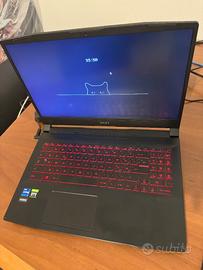 Msi katana gf66 rtx3060 i7-12th generation