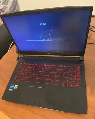 Msi katana gf66 rtx3060 i7-12th generation