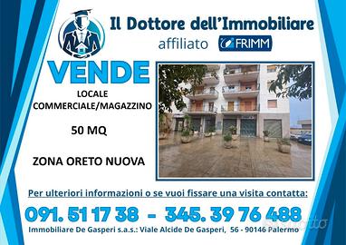 Locale Commerciale 50 MQ Zona Oreto