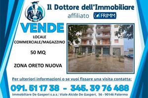 Locale Commerciale 50 MQ Zona Oreto