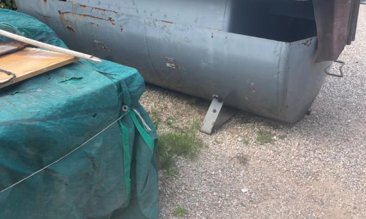 Cisterna gasolio con pompa super tank