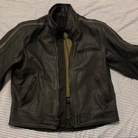 Giacca moto per uomo  in pelle marca “Giudici”