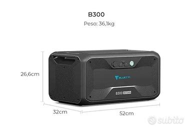Bluetti b300 batteria