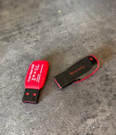 2 Memory stick San Disk 16GB