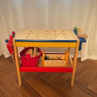 Tavolino da lavoro in legno