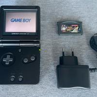 Nintendo Game Boy Advance SP con Gioco