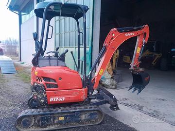 miniescavatore kubota u 17 - 3 @