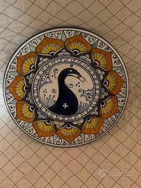 Piatto decorativo vintage CACF Faenza