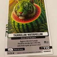 carta trigrrullini watermellini green drip da paur