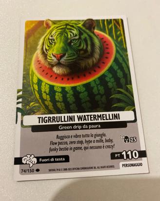 carta trigrrullini watermellini green drip da paur