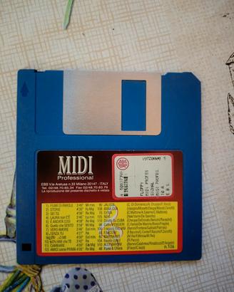 Floppy Disk EBS MIDI Professional