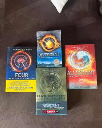 Serie Libri - saga divergent