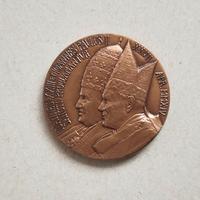 Medaglia canonizzaz. Giovanni XXIII e G. Paolo II