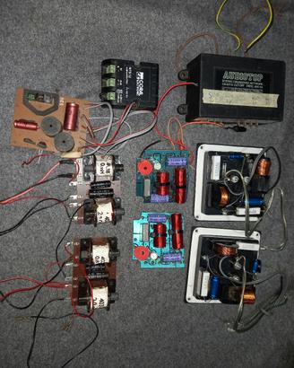 FILTRI CROSSOVER VARI  a 8/4 ohm