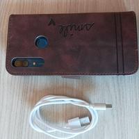 Huawei P Smart Z e custodia in pelle Smile