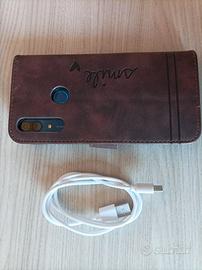 Huawei P Smart Z e custodia in pelle Smile