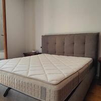 Letto contenitore e materasso matrimoniale