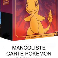 Mancoliste Carte Pokemon OSSIDIANA INFUOCATA