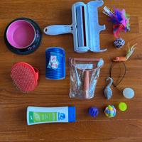 Gatto Cane, articoli vari, gioco, trasporto pulizi