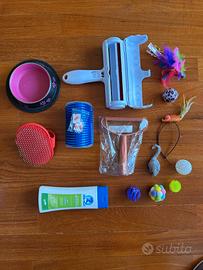 Gatto Cane, articoli vari, gioco, trasporto pulizi